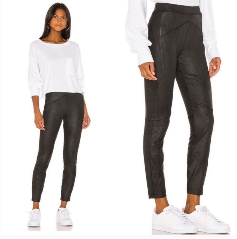 Free people Faux suede leggings XS - Picture 3 of 7